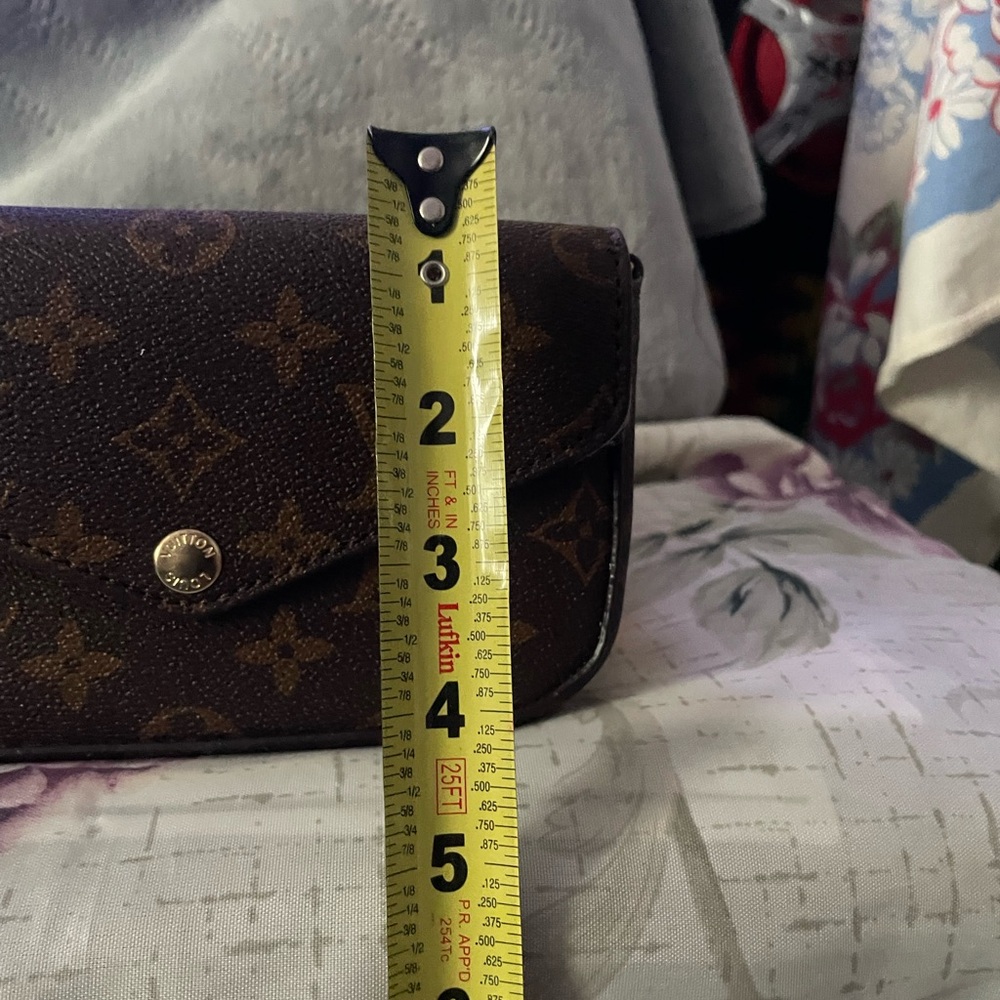 Elegant Brown Women's 2N1 Crossbody, Sling Bag with wide strap